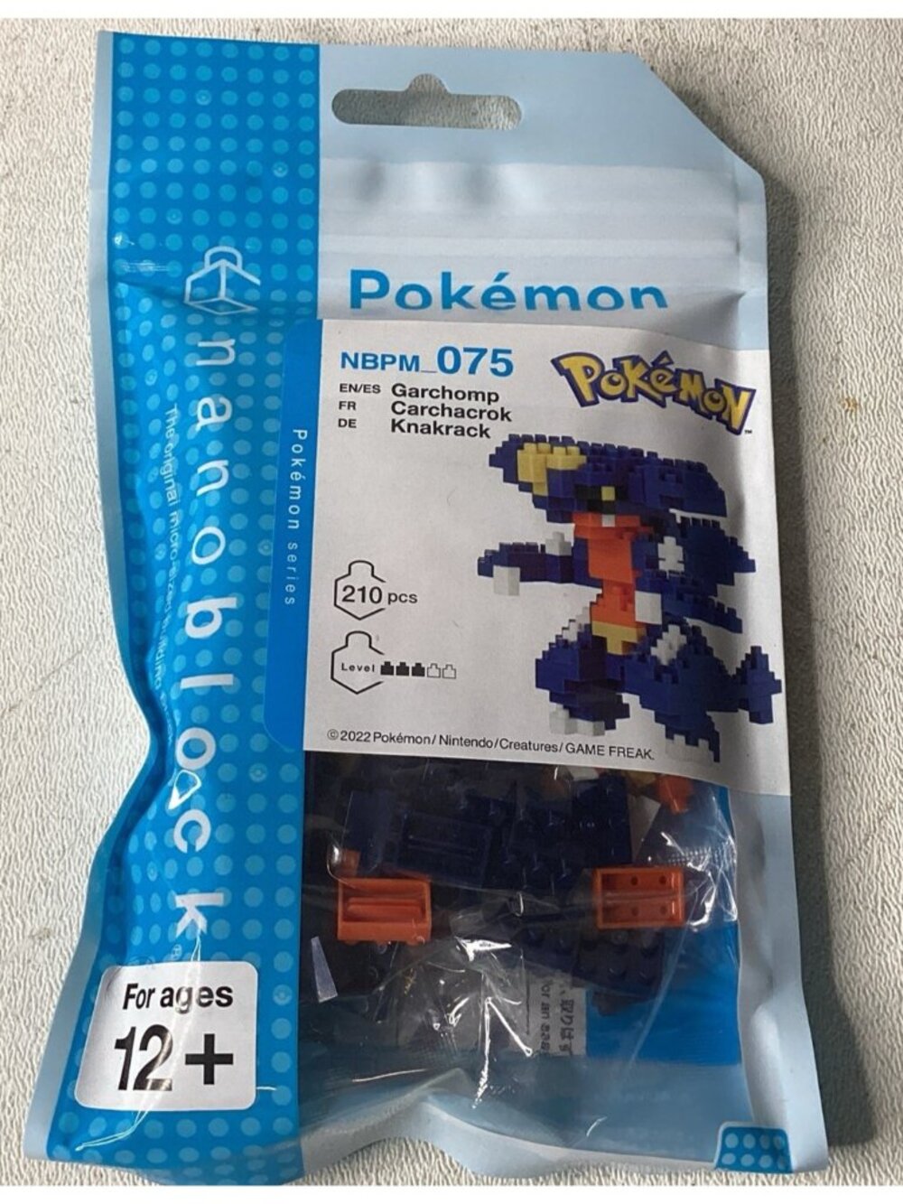 Nanoblock Pokemon Garchomp NIB
